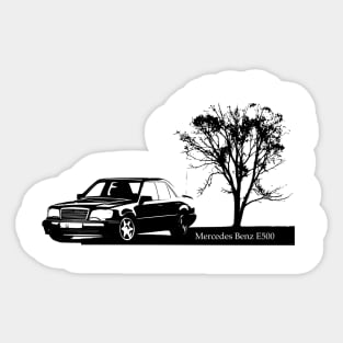 Mercedes Benz E500 Sticker